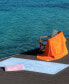 Фото #7 товара Jacquarded Logo Turkish Cotton Beach Towel, 40" x 71"
