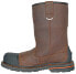 Hoss Cartwright II Wellington Soft Toe WP Mens Brown Extra Wide Work Boots