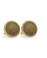 ფოტო #1 პროდუქტის Civil War Indian Head Penny Rope Bezel Coin Cuff Links