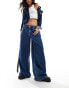 Фото #1 товара ASOS DESIGN puddle jeans in indigo