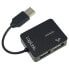 Фото #2 товара LogiLink USB 2.0 4-Port Hub - 480 Mbit/s - Black - Windows 98SE/ME/200/XP/Vista/2003/7 - 450 g