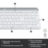 LOGITECH - MK470 Wireless Tastatur + Mausset - AZERTY - Wei