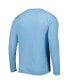 Фото #2 товара Men's Light Blue Kansas City Royals Inertia Raglan Long Sleeve Henley T-shirt