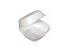 Фото #1 товара PACTIV YTH100800000 Sandwich Container,6" W,White,PK500