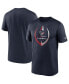 Фото #1 товара Men's Navy Houston Texans Icon Legend Performance T-shirt