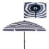 Фото #3 товара Пляжный зонт Aktive Синий/Белый Металл 240 x 222 x 240 cm (4 штук)