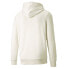 Puma Classics Brand Love Graphic Pullover Hoodie Mens Off White Casual Outerwear