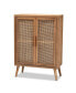 Фото #1 товара Furniture Alina Mid-Century Modern Finished 2 Door Accent Storage Cabinet