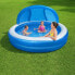 BESTWAY 54337 round inflatable pool with parasol Бело-синий, 241 x 241 x 140 cm - фото #3