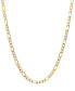 Italian Gold 20" Figaro Link (5-3/4mm) Chain Necklace in 14k Gold Желтый, 18 Inch - фото #1