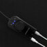 Фото #10 товара Zewnętrzna karta dzwiękowa adapter USB - 3.5 mm mini jack z regulacją głośności 15cm czarny