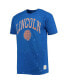 Фото #2 товара Men's Royal Lincoln Lions Bleach Splatter T-shirt