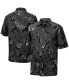 Фото #2 товара Men's Black Vanderbilt Commodores The Dude Camp Button-Up Shirt