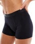 Female Engineering Highwaist cotton high absorbancy period boxer in black