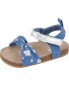Baby Chambray Sandals 1