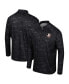 ფოტო #1 პროდუქტის Men's Black Florida State Seminoles Carson Raglan Quarter-Zip Jacket