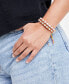 Фото #2 товара Gold-Tone 2-Pc. Set Color Crystal Cord Slider Bracelets, Created for Macy's