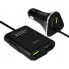 PURO Passenger Car Charger with USB 2 Ports + 2 Ports USB 6.8A