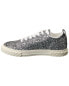 Giuseppe Zanotti Blabber Glitter Sneaker Men's Silver 44.5