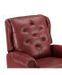 Фото #7 товара Cailin Genuine Leather Recliner with Tufted Back