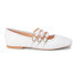 Matisse Nova Mary Jane Slip On Womens White Flats Casual NOVA-100