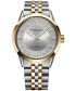ფოტო #1 პროდუქტის Men's Swiss Automatic Freelancer Two-Tone PVD Stainless Steel Bracelet Watch 42mm