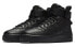 Nike Air Force 1 Mid Triple Black GS AJ0424-003 Sneakers