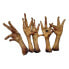 Фото #1 товара LUCZE Dried chicken feet dog treat 50 units