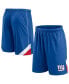 ფოტო #1 პროდუქტის Men's Royal New York Giants Big and Tall Interlock Shorts