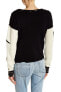 Фото #2 товара True Religion 157300 Women's Distressed Cardigan Long Sleeve Black Sz. Small