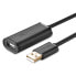 Фото #1 товара Aktywny przedłużacz kabla przewodu USB-A 2.0 480Mb/s 25m czarny