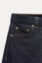 Фото #8 товара Джинсовые шорты капри relaxed-fit с высокой посадкой — zw collection ZARA