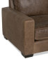 Фото #6 товара Dawkins 68.5" Leather Loveseat, Created for Macy's