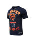 ფოტო #3 პროდუქტის Men's Navy Chicago Bears Old English T-shirt
