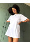 Фото #1 товара Sportswear Essential Beyaz Renk Kadın Elbisesi