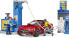 Фото #12 товара bruder 62111 - Bworld Petrol Station with Petrol Pump, Charging Station E-Cars, Roadster, Driver, Wash Area, Tankwart - 1:16 Play Set Car Washing System Car Racing Car Toy Car