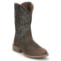 Фото #2 товара Justin Boots Rendon Water Buffalo 11" Round Toe Cowboy Mens Brown Casual Boots