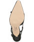 Фото #5 товара Women's Monica Pointed-Toe Slingback Bow Pumps