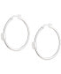 Фото #4 товара Серьги Ralph Lauren Sterling Silver Hoops