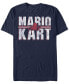 Фото #1 товара Nintendo Men's Mario Kart Shadowed Logo Short Sleeve T-Shirt