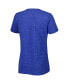 ფოტო #4 პროდუქტის Women's Royal England National Team Varsity Space-Dye T-shirt