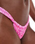 Фото #7 товара Kulani Kinis x Lexi Hidalgo ruched side bikini bottom in Rose Quartz