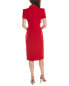 Фото #2 товара Maggy London Tie-Neck Midi Dress Women's Red 4