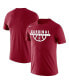 Фото #2 товара Men's Cardinal Stanford Cardinal Basketball Drop Legend Performance T-shirt