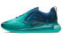 Фото #1 товара Кроссовки Nike Air Max 720 Сине-зеленые