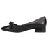 Easy Spirit Caster Block Heels Pumps Womens Black Dress Casual E-CASTER-001