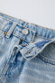 Фото #3 товара Детские джинсовые шорты ZARA бермуды с потертыми краями.