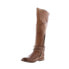 Фото #7 товара Bed Stu Eva F321120 Womens Brown Leather Zipper Knee High Boots