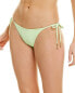 Фото #1 товара Vix Shaye Tie Side Bikini Bottom Women's Green L