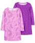 Фото #12 товара Kid 2-Pack Long-Sleeve Nightgowns 2-3